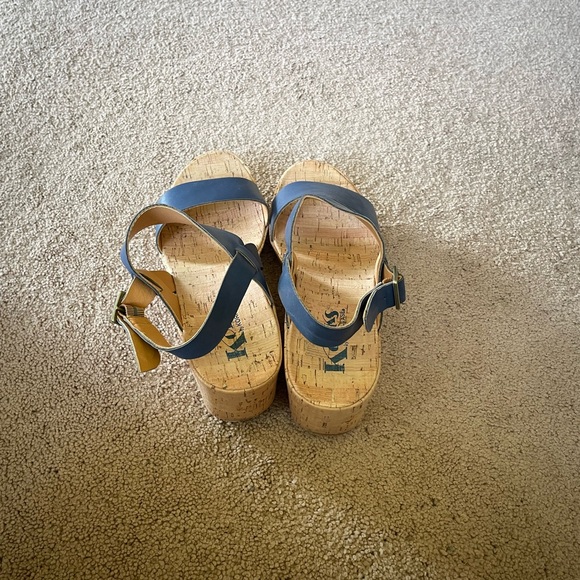 Kork-ease blue shoes - Picture 2 of 4